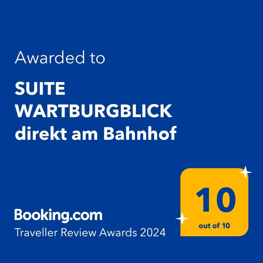 Suite Wartburgblick Direkt Am Bahnhof Eisenach Exterior photo